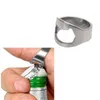 Abridores 3 Pcsset Acero inoxidable Creativo Versátil Anillo de dedo fresco Abridor de botellas Toolscolor Random 230711