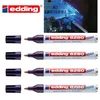 Маркеры Edding Highlighter Pen Oily UV Pro Invisible Pen 1mm Permanent Ink Securitas UV -маркеры выделяют для детективагарда