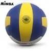 Bolas MINSA Retail Brand MVB-001 Soft Touch Volleyball ball Size5 High quality Volleyball Free With Net Bag Needle 230712