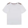 T-shirts 2023 été coton enfants à manches courtes 2 10 ans garçons contraste vérifié t-shirt garçons vêtements t-shirts enfants 230711