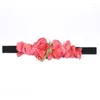 Belts L93F Sexy Waist Belt For Jeans Dresse Club Bar Chain Idol Costume Oversize Layered Flower Body Jewelry