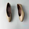 sapatos femininos dedo do pé redondo boca rasa gato sapatos de salto macio moda versátil couro salto alto