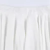 Spódnice Damskie nieregularne, rozrzucone obszycia, dwuwarstwowe, jednokolorowe, krótkie półspódniczki