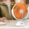 Electric Fans Cameras USB Rechargeable 4000mAh Battery Operated Wireless Air Cooling Table Fan Electric Portable Outdoor Travel Camping Ceiling Fan