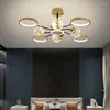 Chandeliers Nodric Chandelier Lights For Bedroom Living Room Led Lighting Black Gold Ceiling Dining Lamp Fixtures