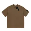 2023 Trend T-Shirt Rozeti Erkek ve Kadın Yuvarlak Boyun Saf Pamuk Gevşek Tüm Maç Maçı Moda Yarım Kaldırılmış Yaz Boş Boş Zamanlı Spor Düz Renk Vücut Gömlek M-2XL