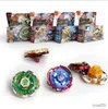 4D Beyblades B-X Toupie Burst Beyblade Spinning Top 12pcs/Lot Style Mix 4D Style (تدمير) Gold Armored Fury 4D