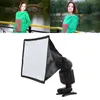 Flash Diffusers 20x30cm Foldable Photography Flash Diffuser Softbox Mini Photo Speedlight Reflector Soft Light Box Universal R230712