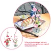 Fleurs décoratives prune vaisselle accessoire Style chinois plat décor assiette faveur Sashimi embellissement