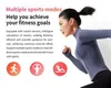 M8 Inteligentna bransoletka sportowa Fitness Tracker Zegarki Pierścień do ćwiczeń Tętno Monitorowanie tlenu we krwi Pro Przypomnienie o połączeniu Smartwatch Opaska na nadgarstek w opakowaniu detalicznym DHL