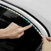 Nieuwe 4 stuks Auto Reflecterende Moulding Trim Auto Motor Lichaam Decoratie Lijn Sticker Nacht Veiligheid Lichtgevende Strip Auto Decor Accessoires