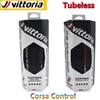 Copertoni per bici Copertone per bicicletta 700C Vittoria Corsa Control Tubeless Ready TR Graphene 2.0 700x25C/28C 320 TPI Cycing Road BikeTyre Four Compounds HKD230712