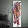 Abstrait Mur Art Peinture Impression Sur Toile Animal Image Animal Prints Affiche Le Cheval Debout Pour Salon Décoration De La Maison L230704