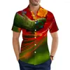 Hommes chemises décontractées HX mode Animal Hawaii plante tropicale perroquet Art 3D imprimé hommes été à manches courtes hauts Camisas