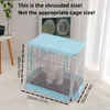 Pet Cage Cover, Dog Kennel Cover Breathable Camouflage Pet Crate Cover Mosquito Net Cover For Indoor Outdoor Use