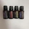 DoTerra Glove Breate Lemon Pepperint Serenity на Guaro Balance Lavender 9 видов Стоковая масля -эфирные парфюмеры, собирая безмятежность Lemongrass на страже 15 мл