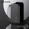 USAMS 10000 mAh Power Bank 22.5 W Snel Opladen Draagbare Opladen Externe Batterij Oplader Pack Powerbank Voor iPhone Huawei xiaomi L230712