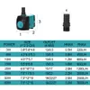 Аквариумы Освещение Ультракет 36101525355060W Погружаемое на насос воды Фильтр водного насоса рыб пруд Аквариум 230711