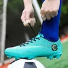 Veiligheidsschoenen Originele Heren Maatschappij Voetbalschoen Lange Spikes Kunstgras Training Voetbal Cleats Outdoor Sport Kinderen 230711