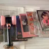 LED ışık çubukları siyah pembe ışık çubuğu Kore Kpop Ver 2 Lightstick LED Bluetooth Stick Işık Çubuk Konser Lambası Hiphop Flash Aid Rod Fan Hediye 230712