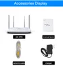 Routers 4G CPE router SIM card WiFi modem spot 32 wifi users RJ45 WAN LAN antenna LTE wireless 230712