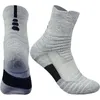 Sports Socks Cotton Men, homens que administram não deslizam esporte respirável de toalhas grossas meias de futebol de basquete ao ar livre