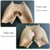 Forma del seno Silicone Butt Artificiale Hip Shaper Mutandine imbottite Natiche in silicone Pads Biancheria intima Donna africana Plus Size Shape Wear 230711