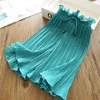 Trousers Children's Pants Summer Girls Casual Wide Leg Lace Chiffon Waist Baby Anti mosquito 230711