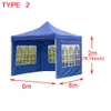 Tenten en schuilplaatsen ZK30 Drop Outdoor Tent Oxford Doek Muur Regendicht Waterdichte Tent Gazebo Tuin Schaduw Onderdak Zonder Luifel Top Frame 230711