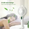 Ventiladores elétricos câmeras verão viagem ao ar livre portátil mini ventilador de mão de resfriamento de ar usb recarregável elétrico névoa spray umidificador ventilador