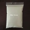 Líquidos de pós acrílicos Pó de fósforo em pó poliluminescente branco para DIY Paint Pigment 500g/bag material de decoração Glow Blue Color In the Dark 230711