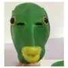 Feestmaskers Nieuwigheid Latex Groene Vissenkop Masker - Open Mond Dier Cosplay Prop Voor Adts Drop Levering Thuis Tuin Feestelijke Benodigdheden Dhcbm