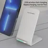 15W Wireless Charger USB TYPE-C Stand Pad For iPhone 14 13 12 Pro Max 11 Foldable Qi Fast Charging Station for Samsung Note 20 S21 S22 S23 Ultra in Retail Box