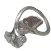 Metal Apricot Leaf Napkin Rings Hotel Wedding Decor Metal Napkins Buckle Festival Party Banquet Table Decoration Ring Holder TH0943