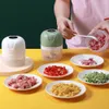 Fruit Vegetable Tools Garlic Crusher Grater Press Dicer Food Processors Grinder Chopper Meat Electric Mini Blender Kitchen Accessories 230712