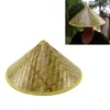 Wide Brim Hats Bucket Hats Ancient Oriental- Style Bamboo Hat Chinese Costume Traditional Farmer Hat 230712