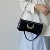 Bolsas de noite Bolsas de ombro femininas de nicho Bolsas com trava de lua nas axilas Tendência da moda Todas as combinações Retrô Requintado Bolsa pequena para telefone 230711