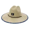 Cappelli a tesa larga Cappelli a secchiello Cappello da bagnino da donna Cappello estivo da spiaggia in paglia Cappello da sole all'aperto Bohemia Lady Fashion Fedora Panama Hat 230711