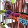 Fiori Decorativi Splendida Lavanda Artificiale Per La Decorazione Esterna Con 7 Infiorescenze A Punta Di Foglie A Punta Perfette Per Aggiungere Un Tocco