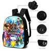 Großhandel Netter All Star Brawl Plüschtier Rucksack Schulter Stift Tasche Student Kinder Geschenk