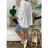 Women's Blouses Shirts Floral Printed Blouse Women White Yellow Loose Tops Mujer Vintage Loose Lace Patchwork Hollow Out Top Womens Clothing Blusas L230712