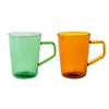 Mokken Lazzy House Moderne Eenvoudige Hoge Koffiemok Drink Creatieve Gebrandschilderd Glas Retro Drink Thee Mark Cup R230712