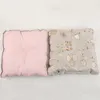 Barraca para cachorro de estimação com flores impressas em casa com areia barraca dobrável para interior portátil cama para gato