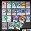 Giochi di carte Yu Gi Oh Gioco da tavolo 55 pezzi / set Carte Yugioh Sky Striker Ace Deck Versione inglese Giocare con la scatola di latta T220905 Drop Delive Dhod3