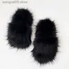 Slippers 2023 Nieuwe Collectie Vrouwen Winter Pluche Faux Fur Slides Designer Fuzzy Slippers Open Teen Pluizige Harige Slippers Big size Vrouwen Schoenen T230712