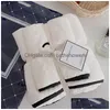 Towel Designer A Set Pur Coton C Luxurys Designers Visage Et Bain Lavage Doux Accueil Absorbant Hommes Femmes Débarbouillettes Drop Delivery Garde Dhglw