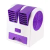 Ventilateurs électriques Refroidisseur d'air Mini ventilateur climatisation humidificateur purificateur ventilateurs de refroidissement pour bureau à domicile ventilateur électrique silencieux portable alimenté par USB