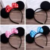 6 Color Girls accessories Mouse ears headband Children band Baby kids cute Halloween Christmas cosplay headdress hoop ST528