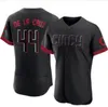 44 Elly De La Cruz Reds Jersey Will Benson Matt McLain Spencer Steer Andrew Abbott Luke Maile Tyler Stephenson Jonathan India Noelvi Marte TJ Friedl Jake Fraley Jersey