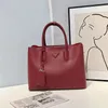 Tote Çanta Tasarımcı Çanta Lüks Çanta Kadın Çapraz Bag Kırmızı Astet Çanta Deri Deri Konu Büyük Kapasiteli Ziyafet Cüzdan Moda Boş Zamanları Ünlüler Hediye Stili